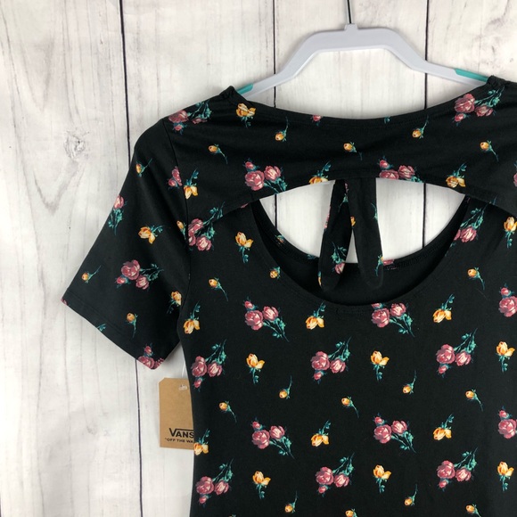 Vans Floral Tie Dress - Picture 4 of 4